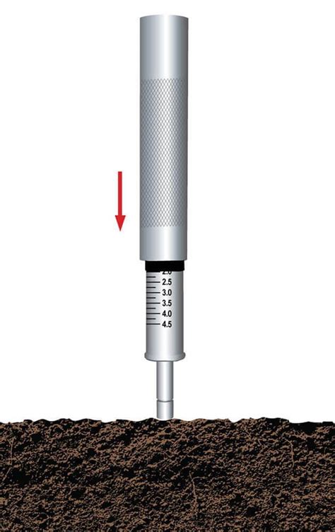 stainless steel soil penetrometer